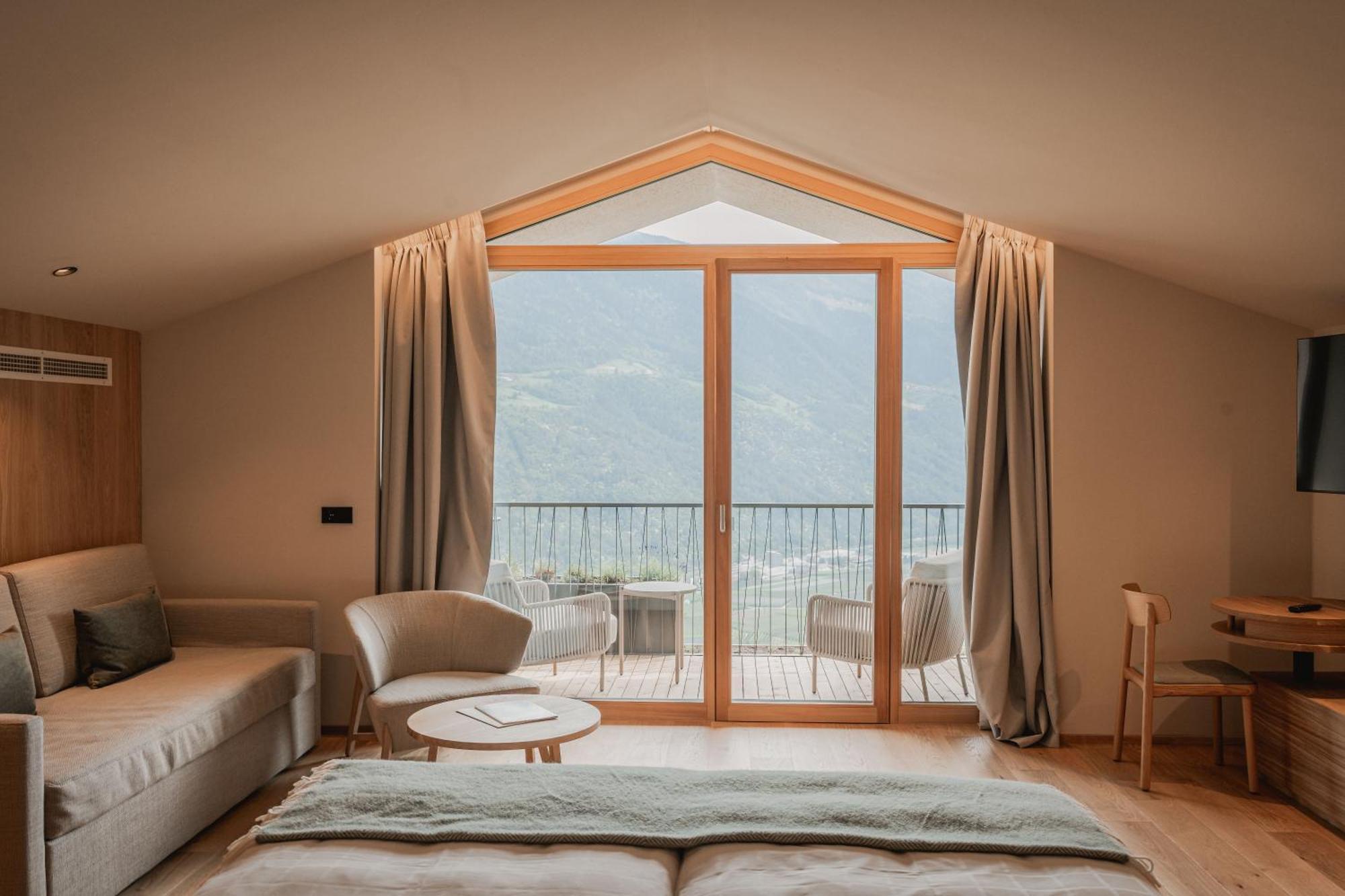 Hotel Niedermair Parcines Esterno foto